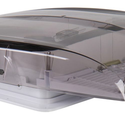 Aerisire de acoperiș Carbest VanVent 40x40cm cu sticlă fumurie, întunecată