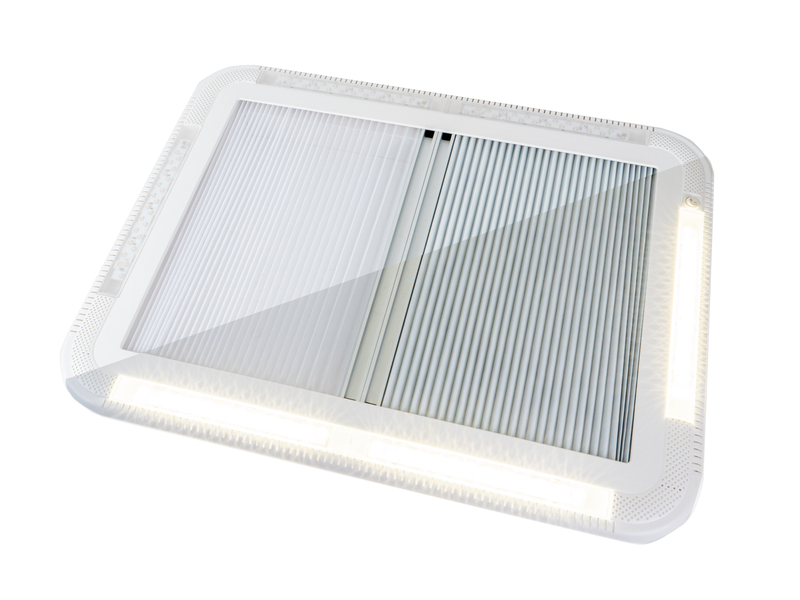 Hota de acoperis panoramica 70 x 50 cm - Fara ventilatie fortata - Cu iluminare LED - imagine 3