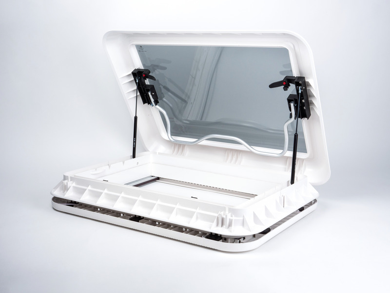 Hota de acoperis panoramica 70 x 50 cm - Fara ventilatie fortata - Cu iluminare LED - imagine 4