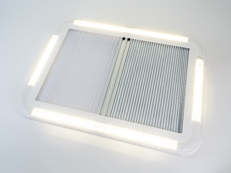 Hota de acoperis panoramica 70 x 50 cm - Fara ventilatie fortata - Cu iluminare LED - imagine 7