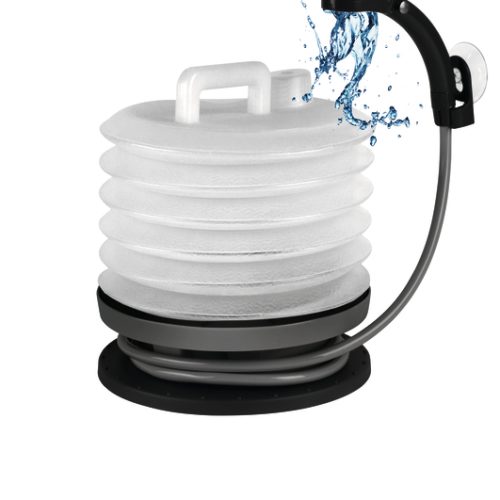 Duș de camping pliabil 2,0l/min.