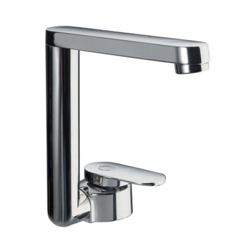 Baterie de amestec TWISTER – crom lustruit