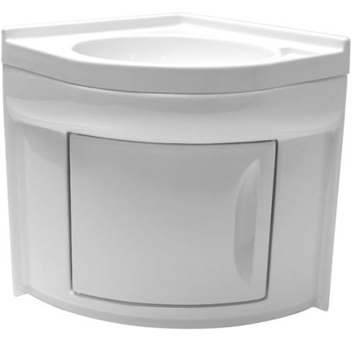 Chiuveta de colt 418x418x510 mm inclusiv dulap