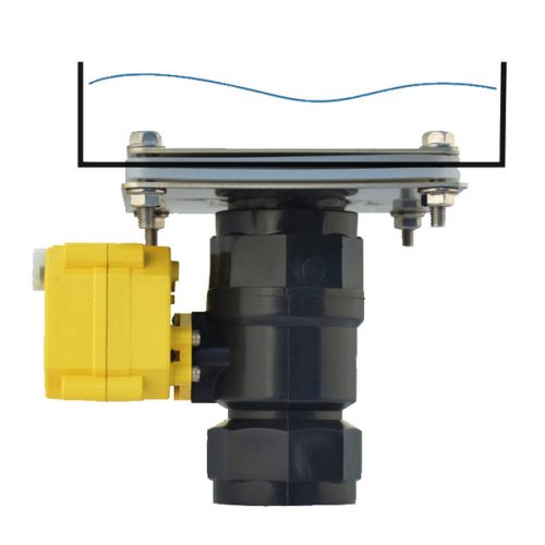 Robinet electric cu bilă pentru racord direct la rezervor – 40 mm