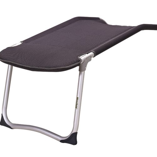 Scaun de camping Suport pentru picioare Inventor I – Gri Carbune