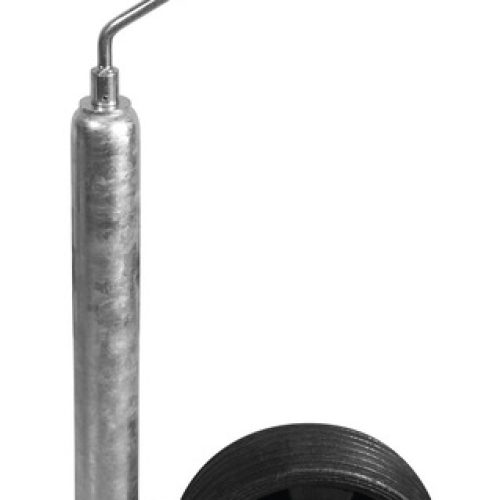 Roata suport, plastic 210×65, 48mm