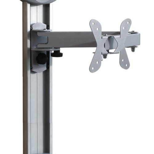 Suport TV Suport de perete argintiu – sina culisanta 990 mm